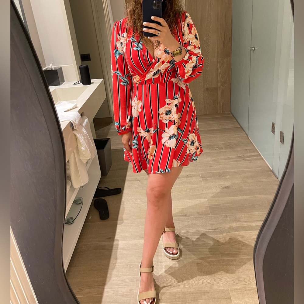 Express Floral Dress